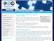 Tablet Screenshot of dnrsolutionsuk.com